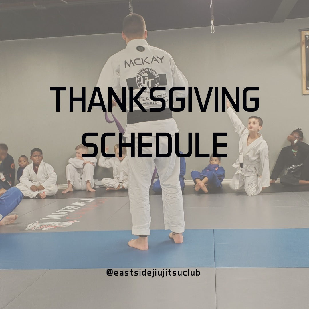 Thanksgiving Weekend Schedule