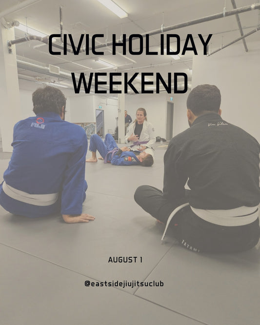 Civic Holiday Weekend Schedule