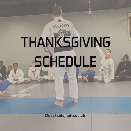 Thanksgiving Weekend Schedule