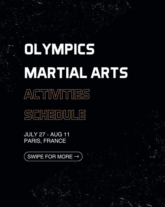 Olympics Martial Arts Activities Schedule