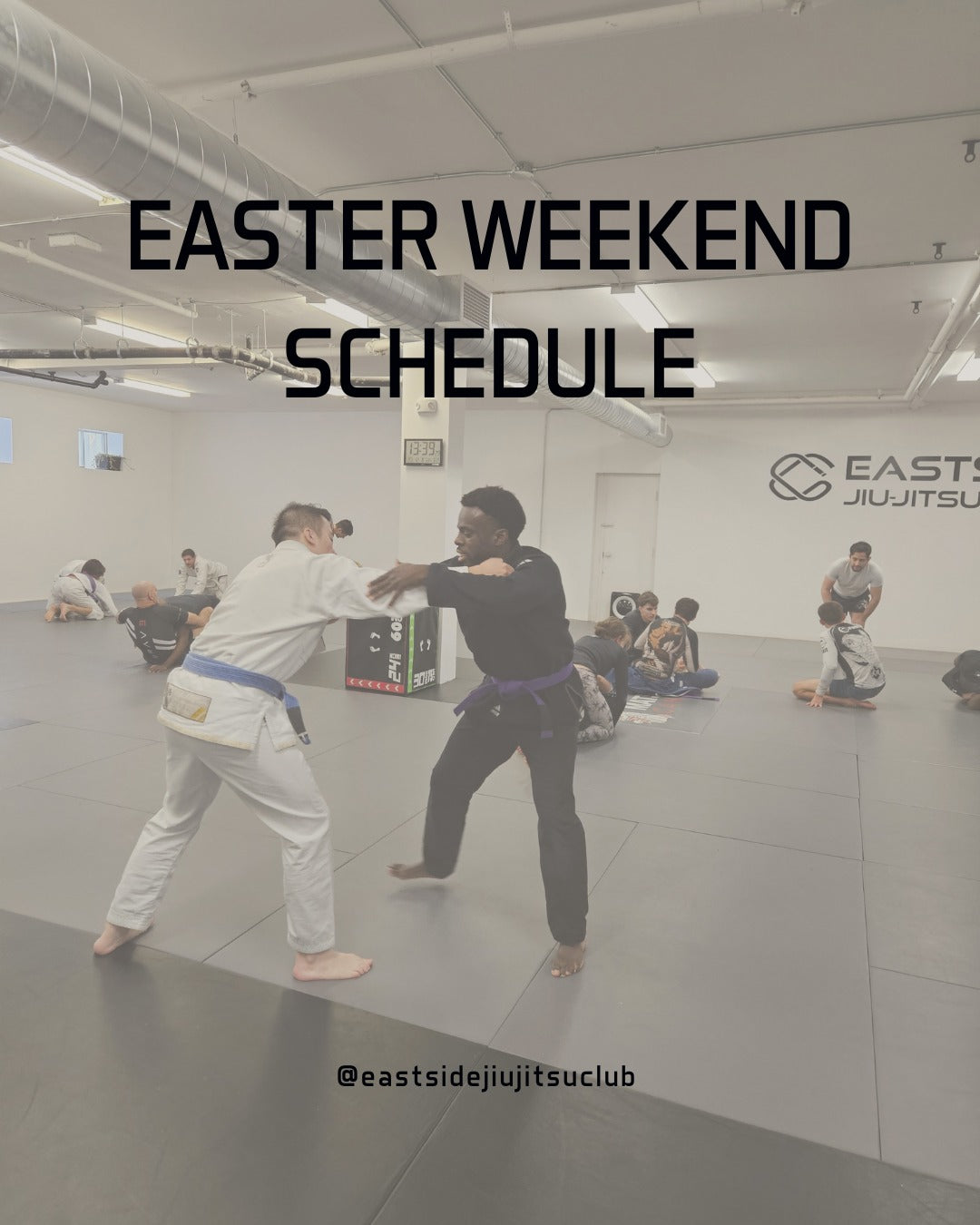 Easter Weekend Schedule
