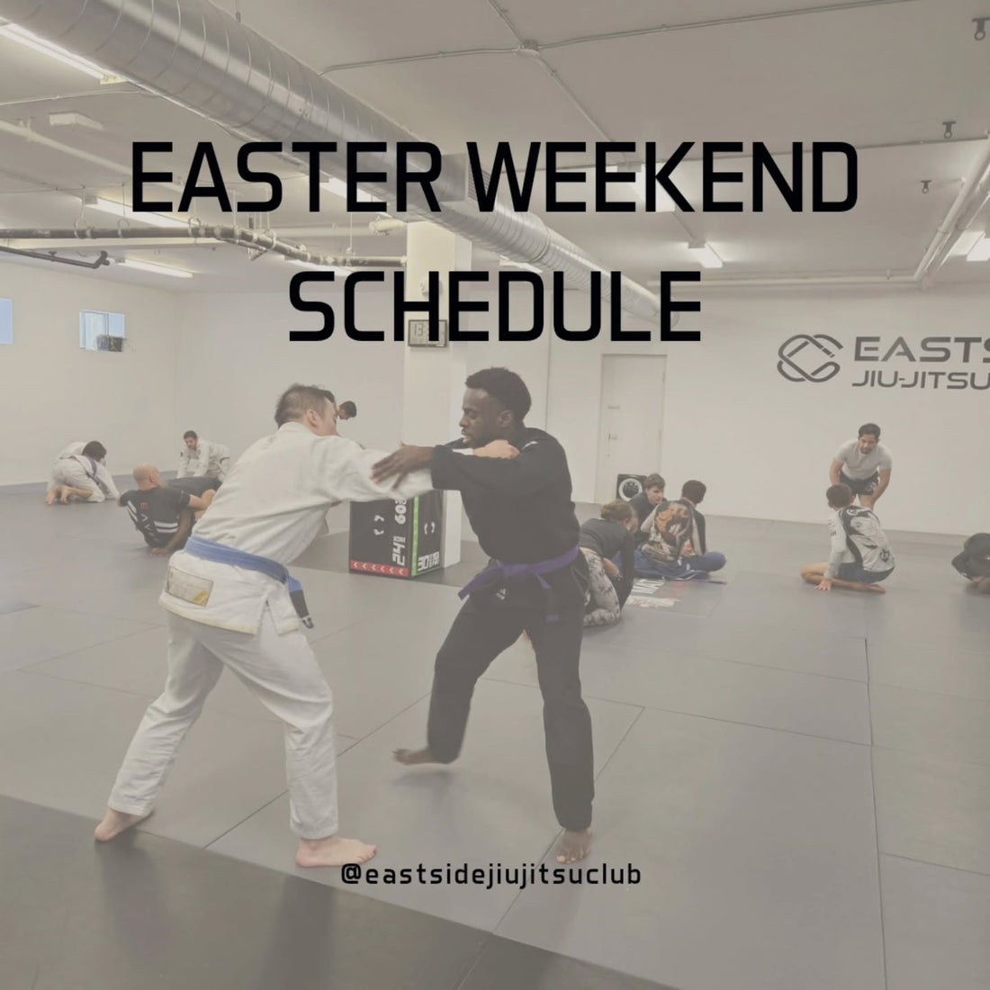 Easter Weekend Schedule