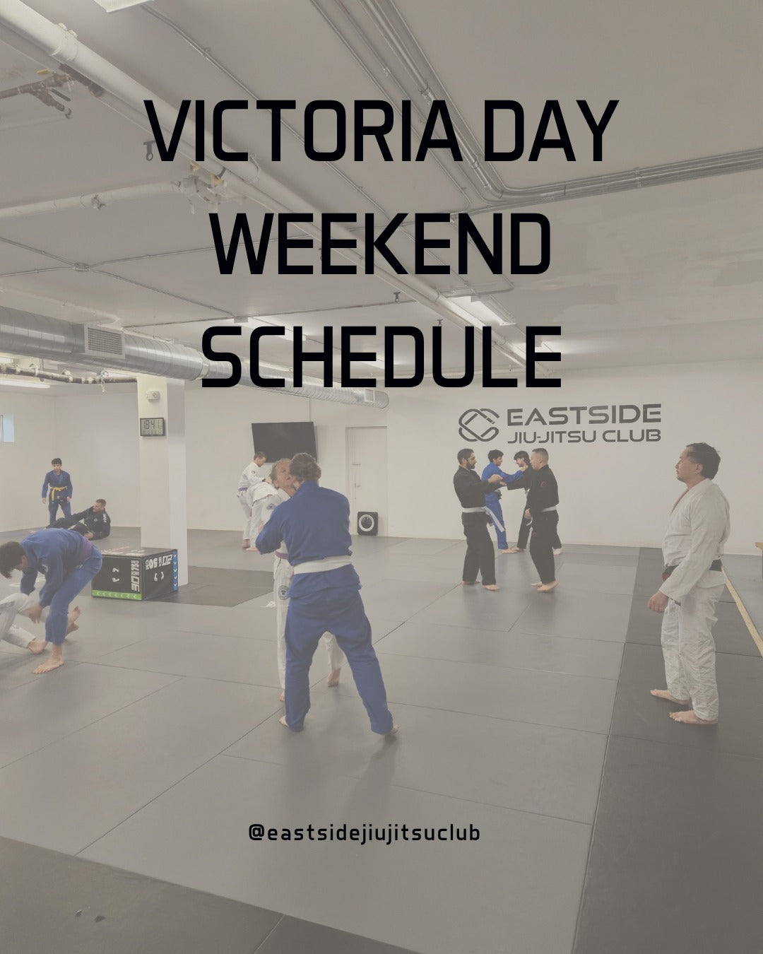 Victoria Day Holiday Weekend Schedule